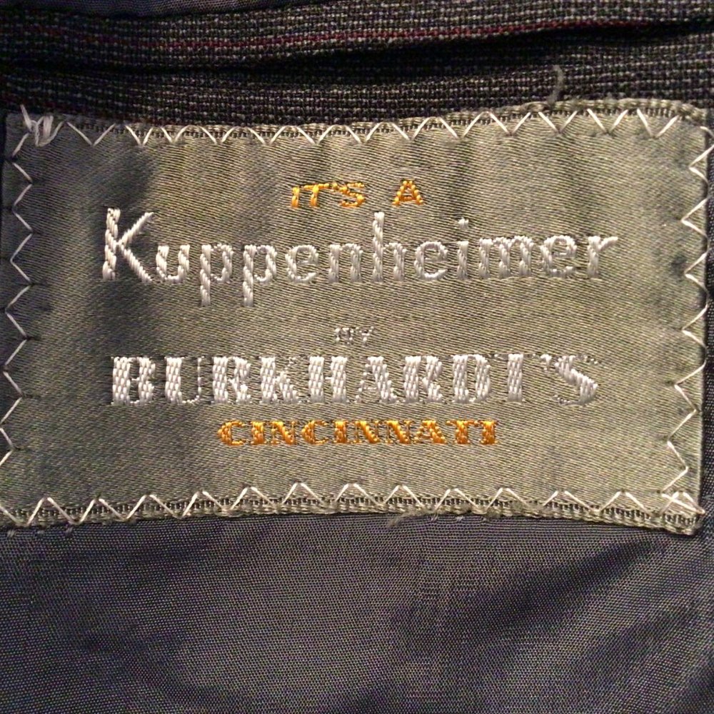 Kuppenheimer - Gray Men's Two Piece Suit Jacket & Pants - Picture 5 of 6